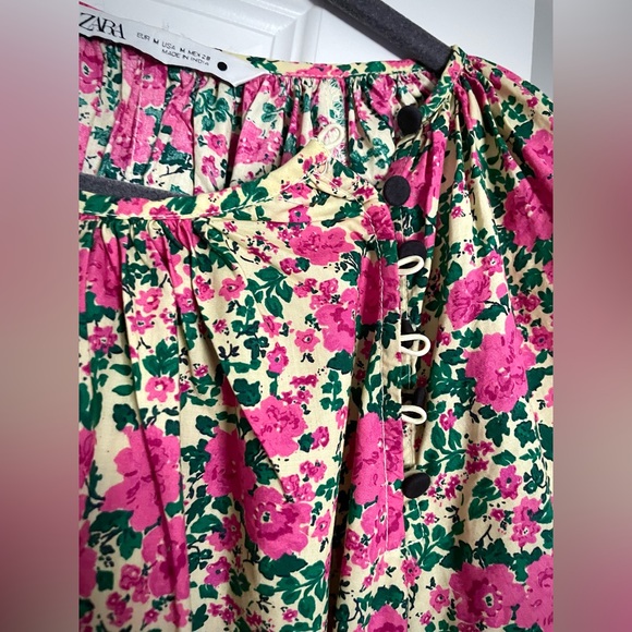 WORN ONCE!! Cotton dress from ZARA - Picture 6 of 8